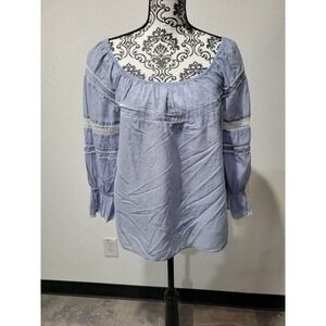Hinge crop‎ top blouse